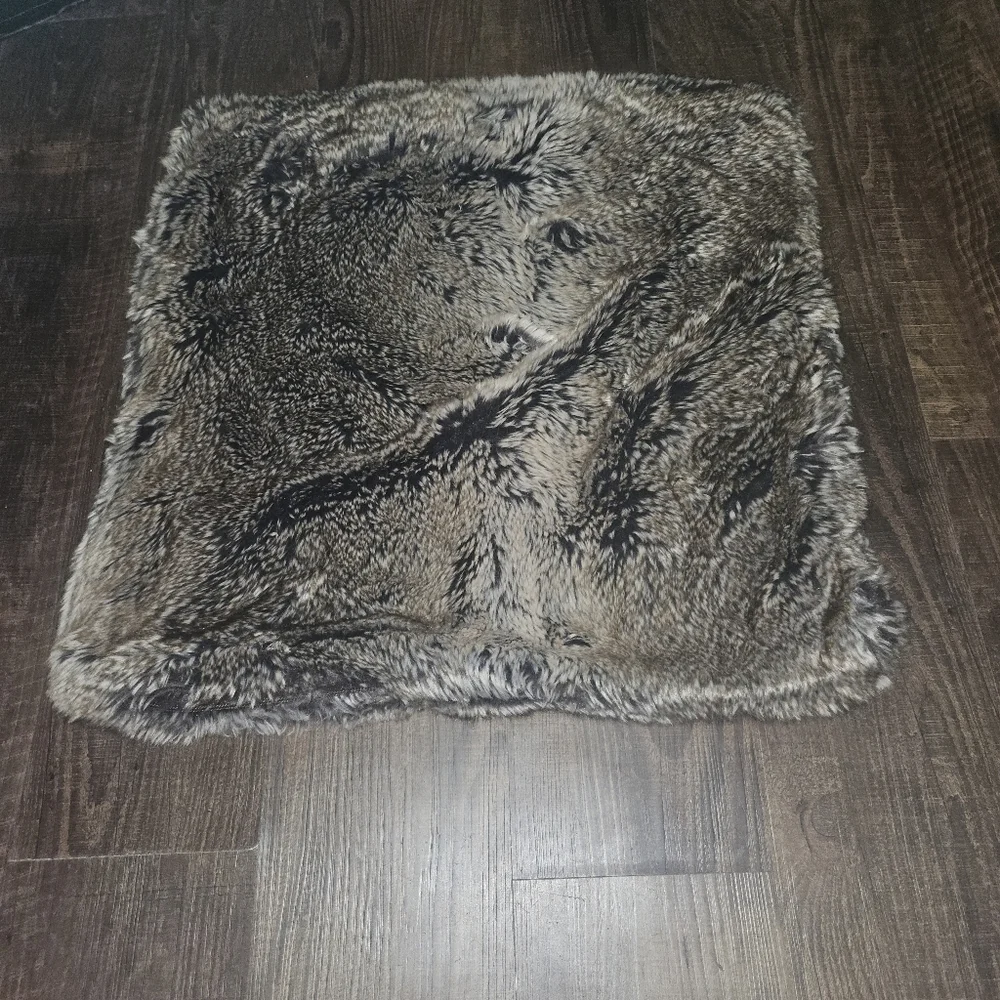 West Elm Faux Fur Pillow Case